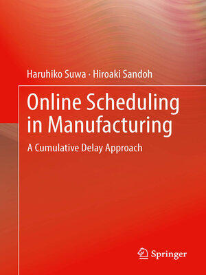 cover image of Online Scheduling in Manufacturing